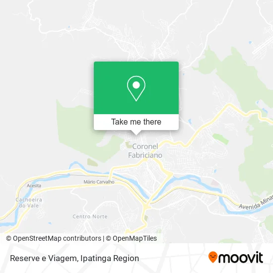 Reserve e Viagem map