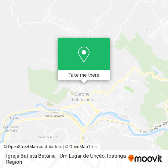 Igreja Batista Betânia - Um Lugar de Unção map