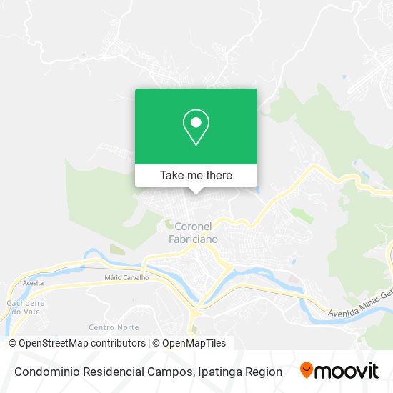 Mapa Condominio Residencial Campos