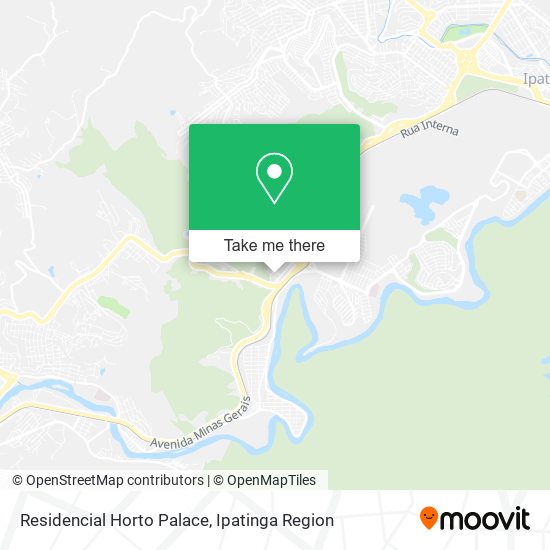 Residencial Horto Palace map
