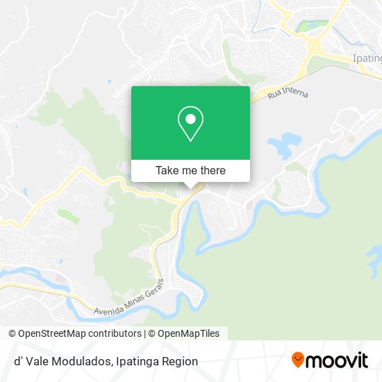d' Vale Modulados map