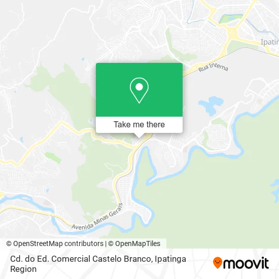 Cd. do Ed. Comercial Castelo Branco map