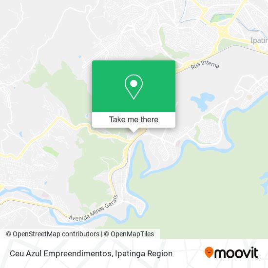 Ceu Azul Empreendimentos map