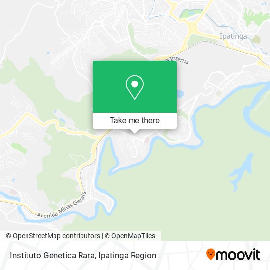 Instituto Genetica Rara map