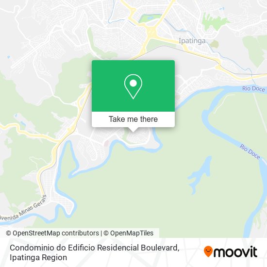 Condominio do Edificio Residencial Boulevard map