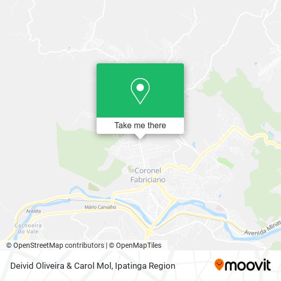 Deivid Oliveira & Carol Mol map