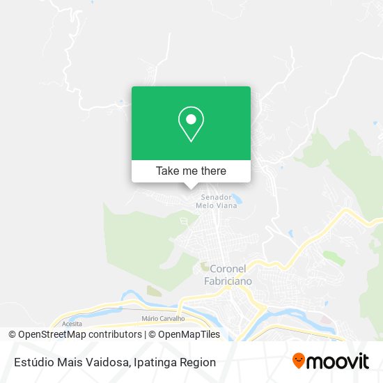 Estúdio Mais Vaidosa map
