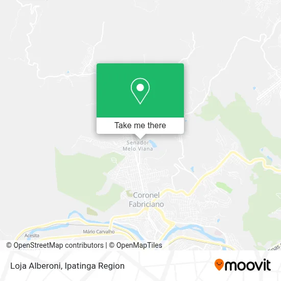 Loja Alberoni map