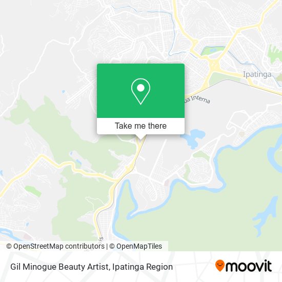 Gil Minogue Beauty Artist map