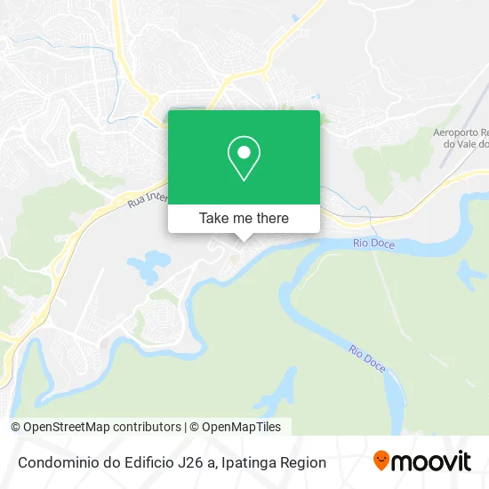 Condominio do Edificio J26 a map