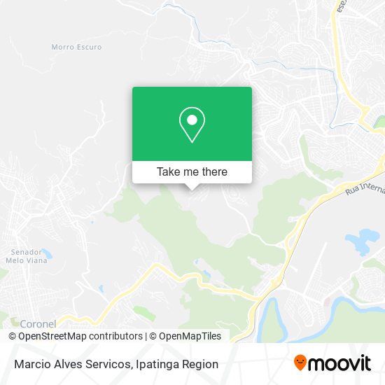 Marcio Alves Servicos map