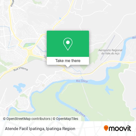 Atende Facil Ipatinga map