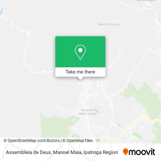 Mapa Assembleia de Deus, Manoel Maia