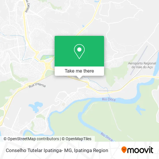 Conselho Tutelar Ipatinga- MG map