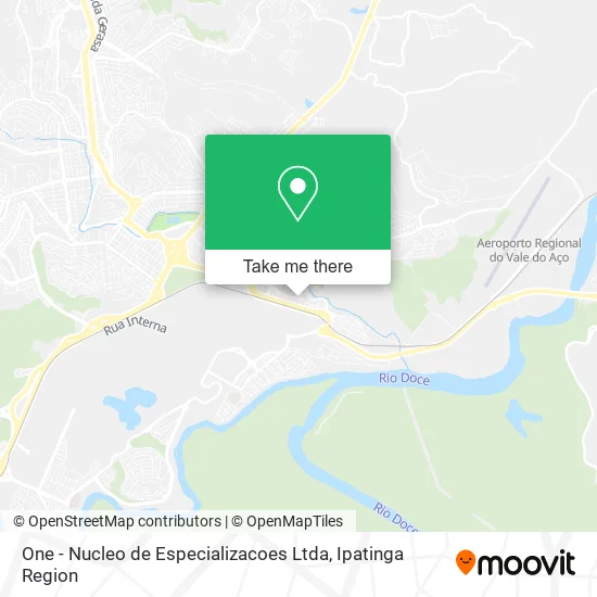 One - Nucleo de Especializacoes Ltda map
