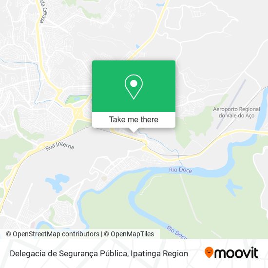 Delegacia de Segurança Pública map