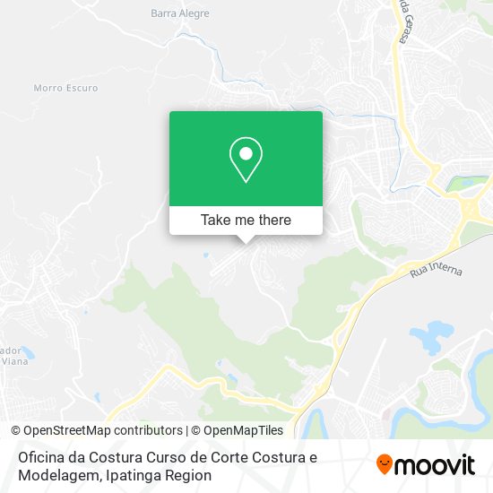 Oficina da Costura Curso de Corte Costura e Modelagem map