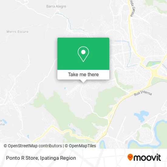 Ponto R Store map