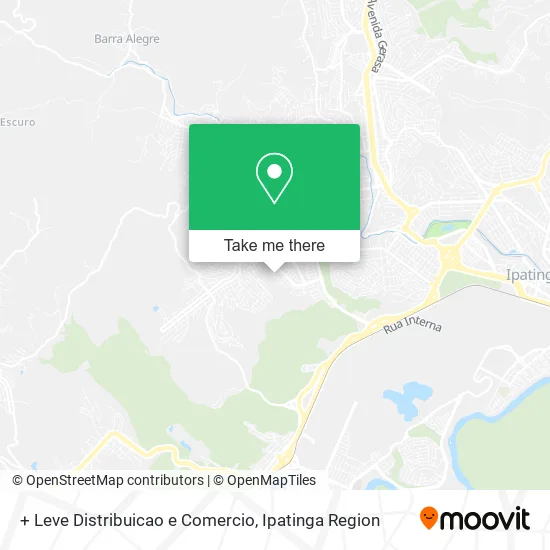 + Leve Distribuicao e Comercio map