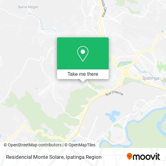 Residencial Monte Solare map