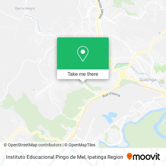 Instituto Educacional Pingo de Mel map