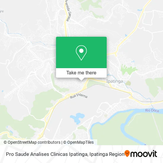 Pro Saude Analises Clinicas Ipatinga map