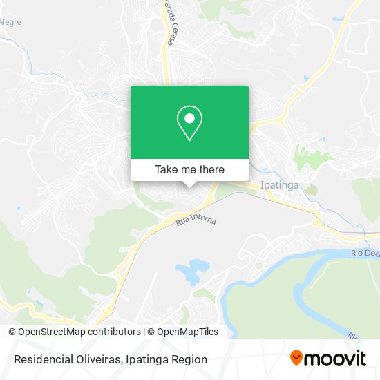 Residencial Oliveiras map