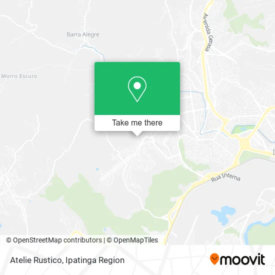 Atelie Rustico map