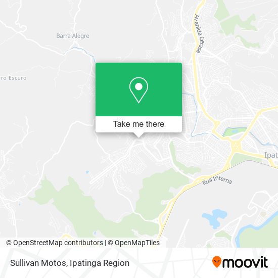 Sullivan Motos map