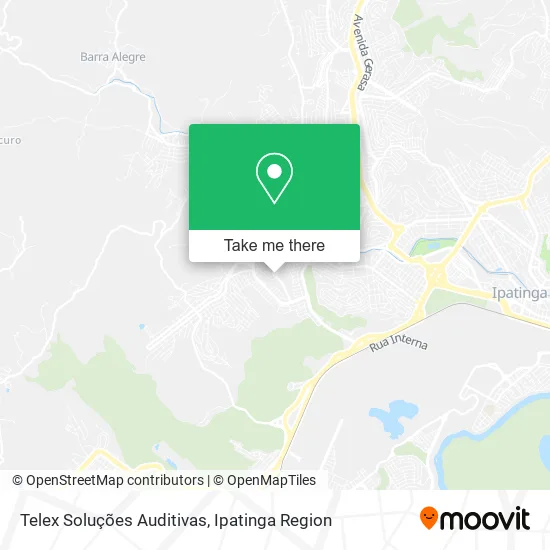 Telex Soluções Auditivas map