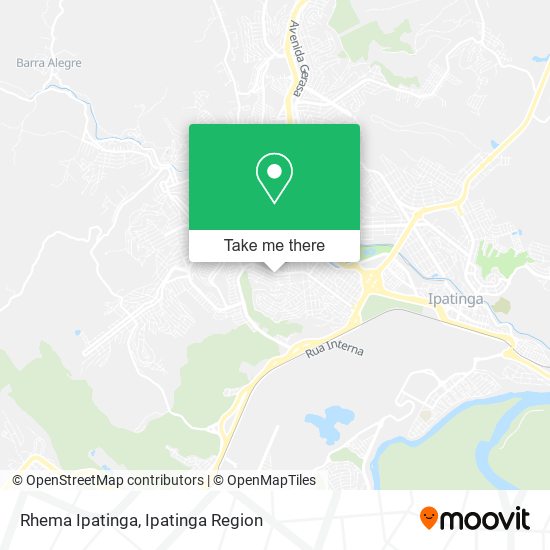 Rhema Ipatinga map