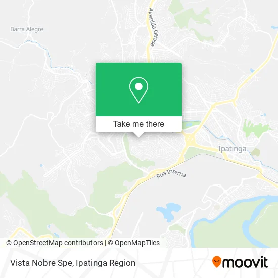 Vista Nobre Spe map