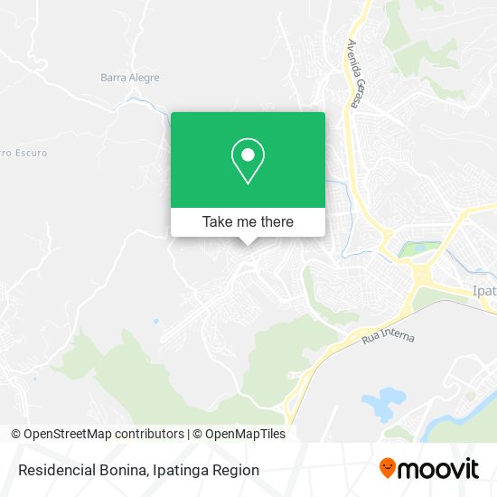 Residencial Bonina map