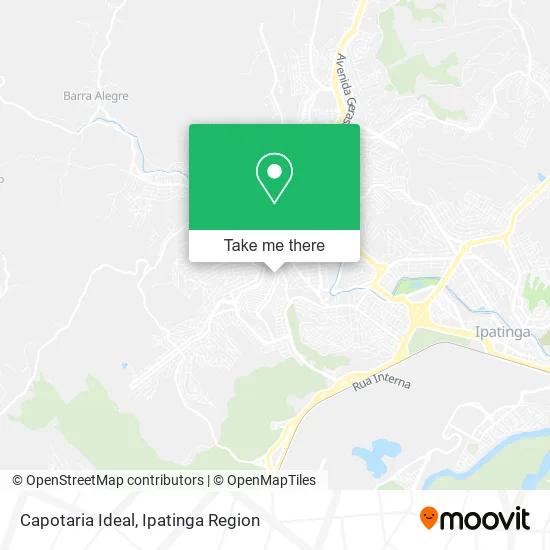 Capotaria Ideal map