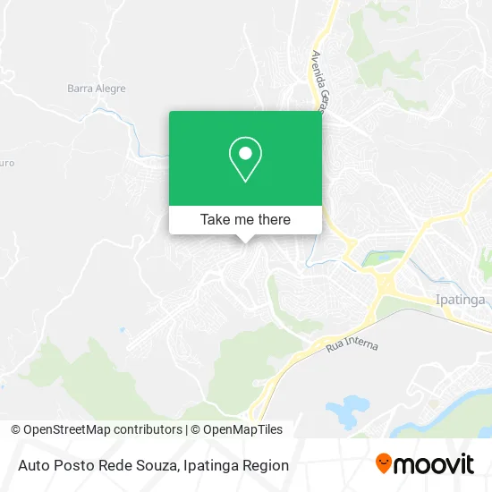 Auto Posto Rede Souza map