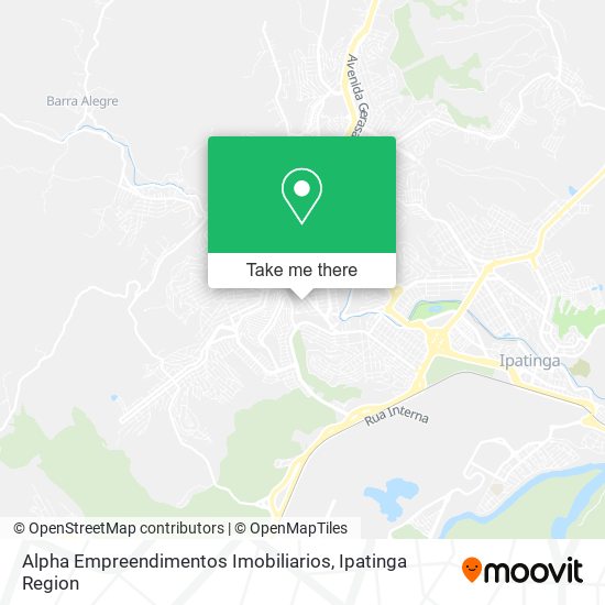 Alpha Empreendimentos Imobiliarios map