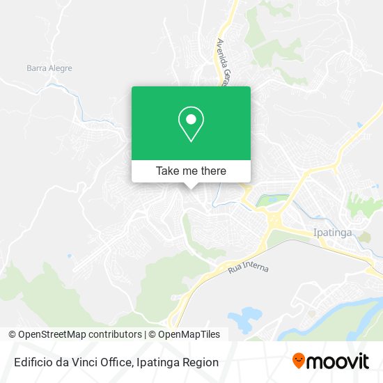 Edificio da Vinci Office map