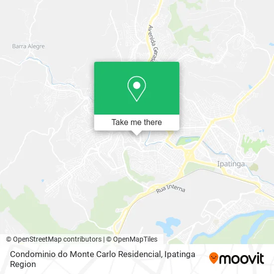 Condominio do Monte Carlo Residencial map