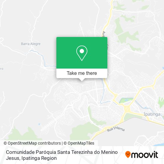 Comunidade Paróquia Santa Terezinha do Menino Jesus map