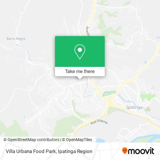 Mapa Villa Urbana Food Park