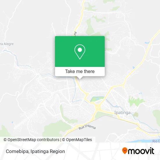 Comebipa map