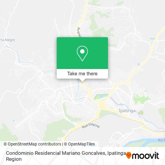 Condominio Residencial Mariano Goncalves map