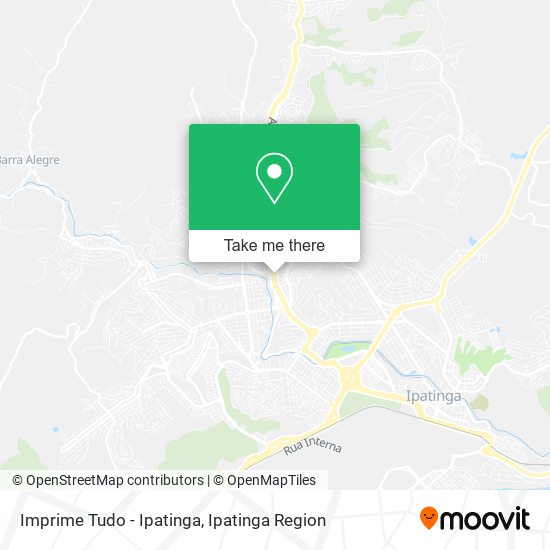 Imprime Tudo - Ipatinga map