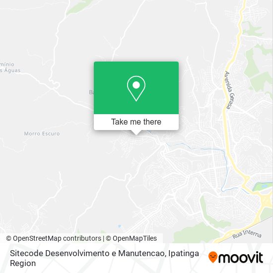 Sitecode Desenvolvimento e Manutencao map