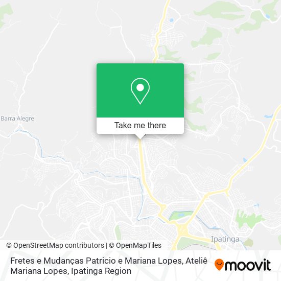 Fretes e Mudanças Patricio e Mariana Lopes, Ateliê Mariana Lopes map