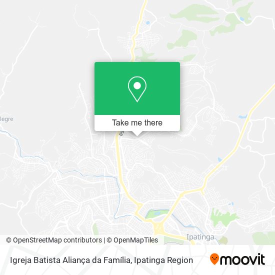 Igreja Batista Aliança da Família map