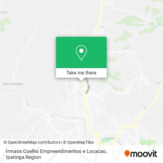 Irmaos Coelho Empreendimentos e Locacao map