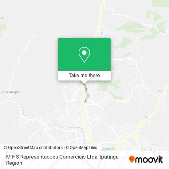 M F S Representacoes Comerciais Ltda map