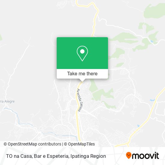 TO na Casa, Bar e Espeteria map
