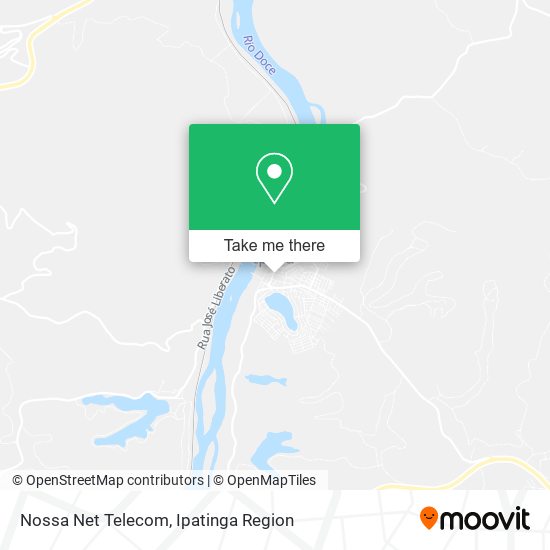 Nossa Net Telecom map